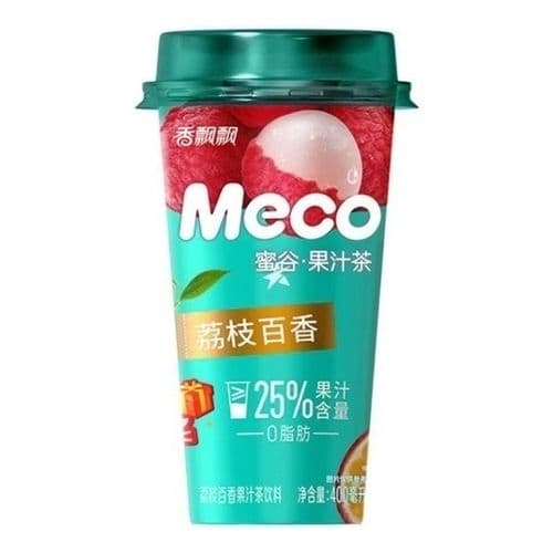 Фруктовый чай Meco Со вкусом личи и маракуйя 400 мл Китай ПЭТ