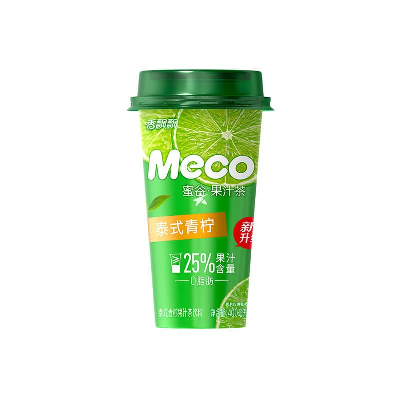 Фруктовый чай Meco Со вкусом лимон-лайм 400 мл Китай ПЭТ