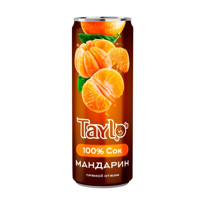 Сок Taylo Мандарин 250 мл  Вьетнам ж/б 