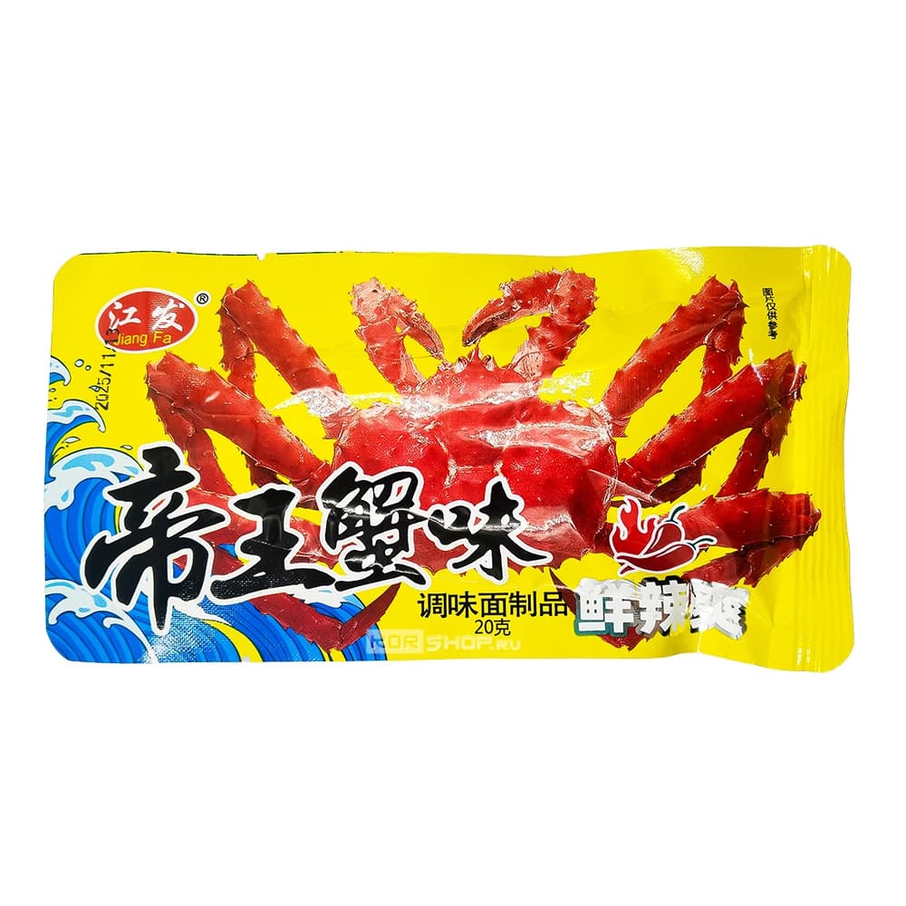 Вегетарианская закуска JiangFa со вкусом краба 20 г Китай