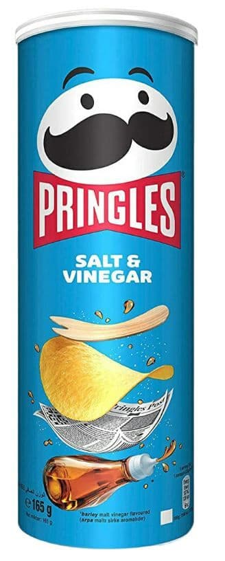 Чипсы Pringles Со вкусом соли и уксуса 165 г Бельгия