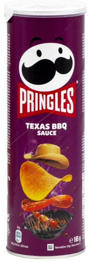 Чипсы Pringles Со вкусом барбекю 165г Польша