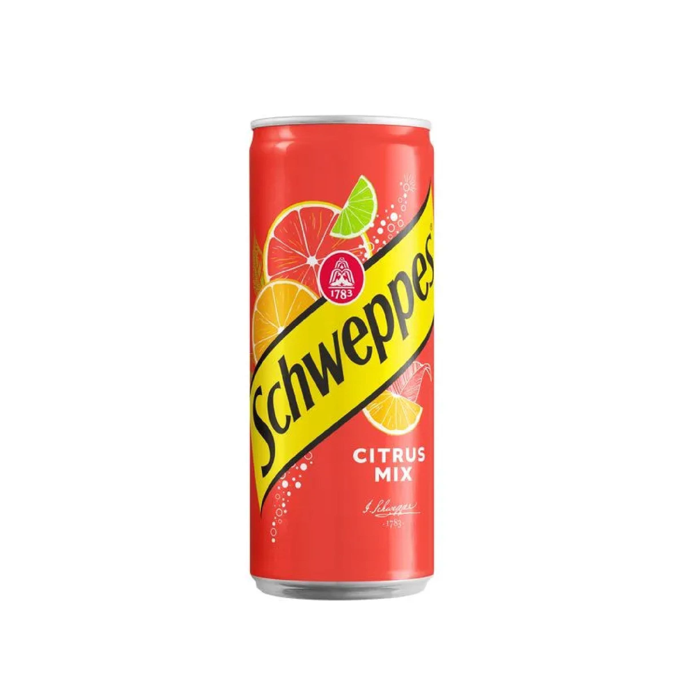Напиток б/а газ. Schweppes Citrus Mix (Цитрусовый микс) 330 млПольша ж/б