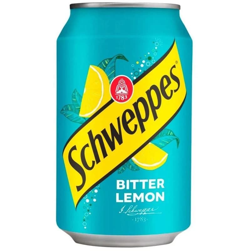Напиток б/а газ. Schweppes Bitter Lemon (Биттер Лимон) 330 мл Польша ж/б