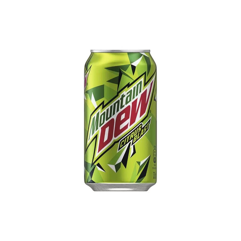 Напиток б/а газ. Mountain Dew Citrus Blast (Цитрус бласт) 330 мл Дания ж/б