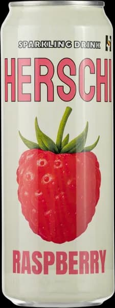 Напиток б/а газ. HERSCHI Rasberry Со вкусом Малины 450 мл Россия ж/б