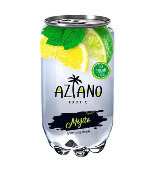 Напиток сладкий б/а Aziano Mojito (Азиано Мохито) 350 мл Россия ПЭТ