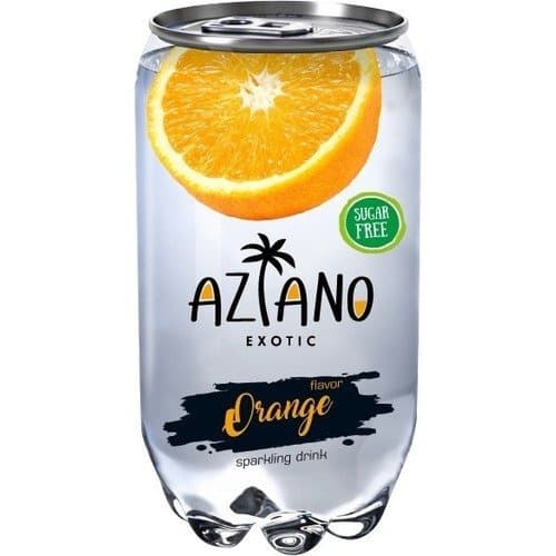 Напиток б/а газ. Aziano Orange (Азиано Апельсин) 350 мл Россия ПЭТ
