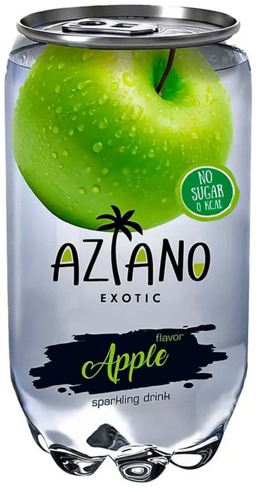 Напиток б/а газ. Aziano Apple 350 мл Россия