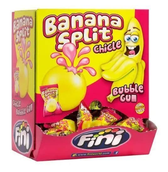 Жевательная резинка Fini Банана сплит 5г Испания