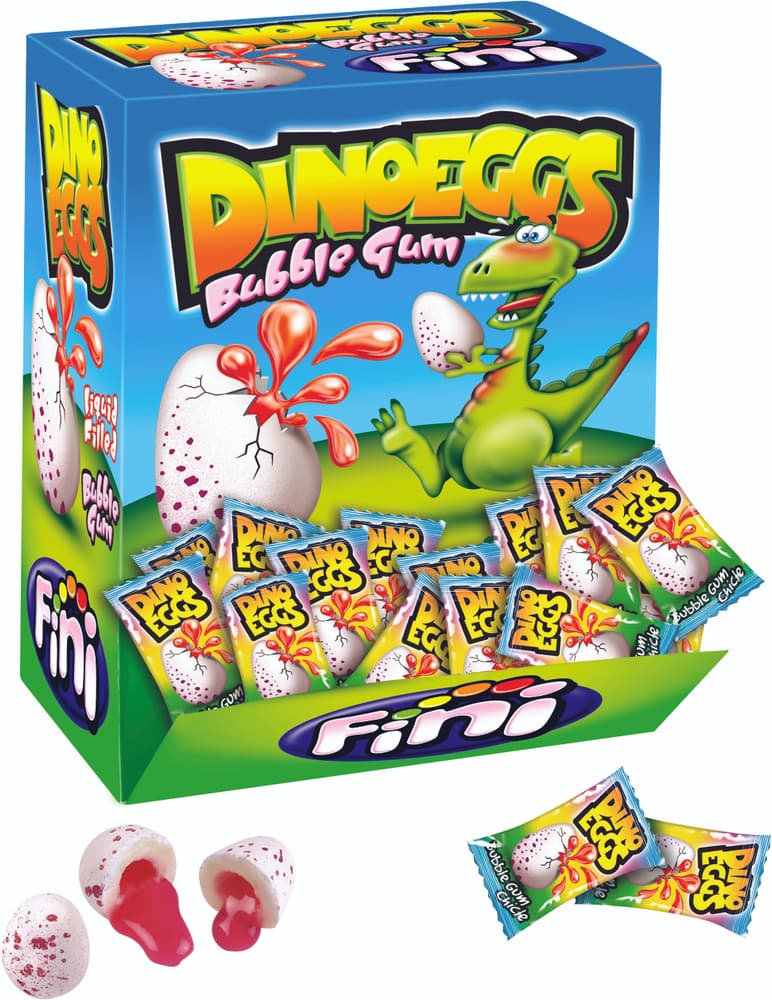 Жевательная резинка Fini Dinoeggs (Яйцо динозавра) 5,5г Испания 