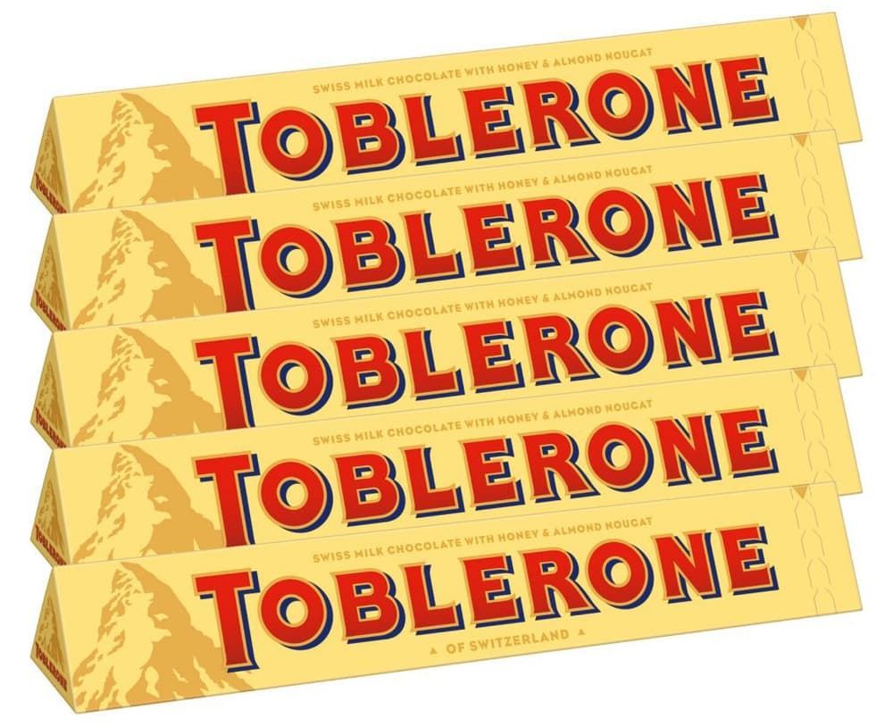 Шоколад Молочный Toblerone С Медово-Миндальной Нугой 100 гр Швейцария