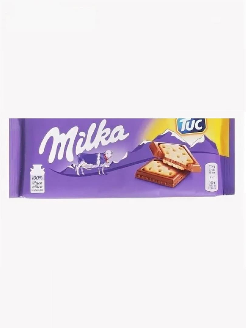 Молочный шоколад Milka TUC 87г Европа