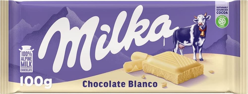 Белый шоколад Milka White Chocolate 90г Европа