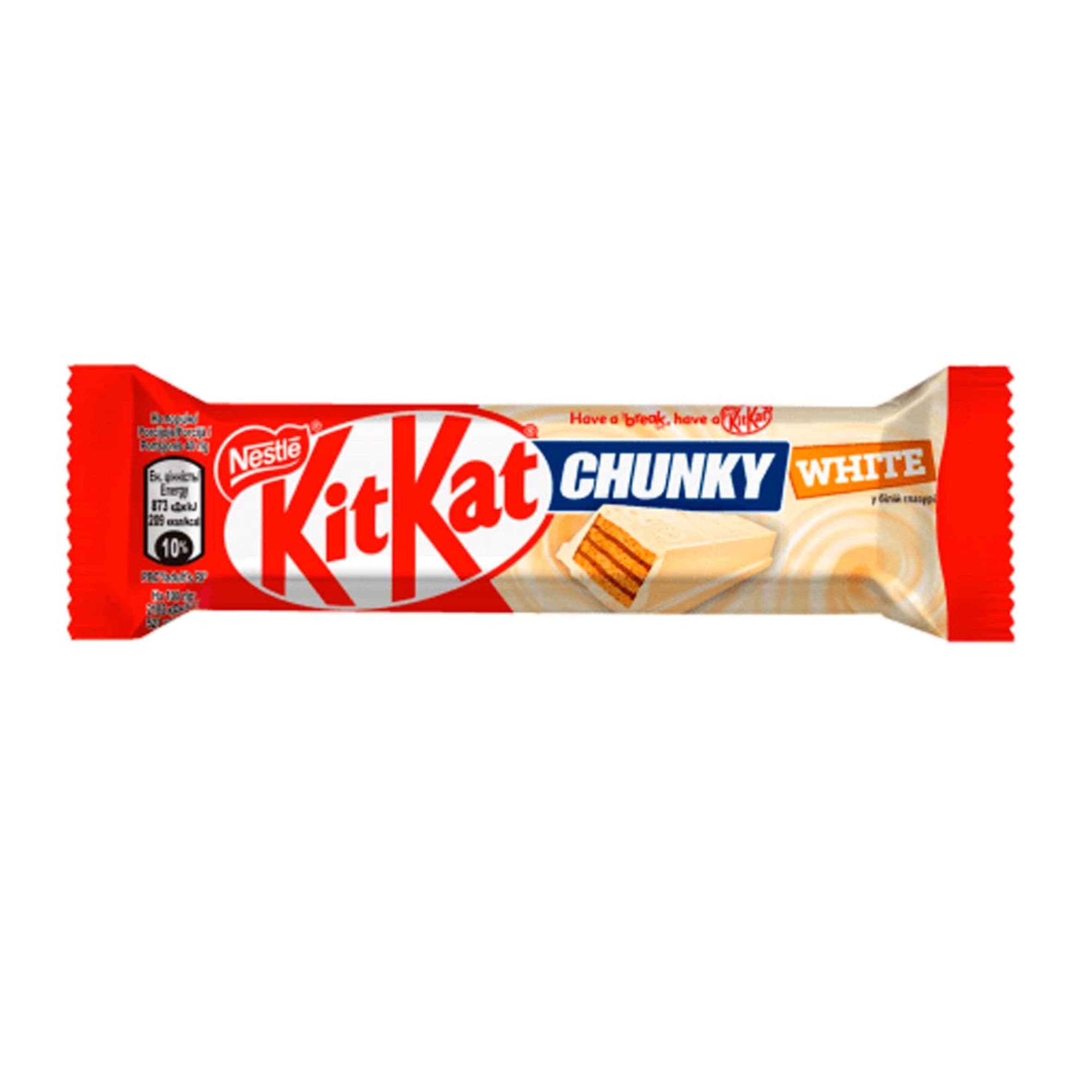 Шоколадный батончик KitKat Chunky white (Белый шоколад) 40 гр Германия