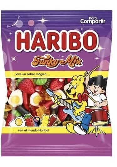 Мармелад жевательный Харибо Фанки микс 100 грамм / Haribo Funky Mix 100 g 