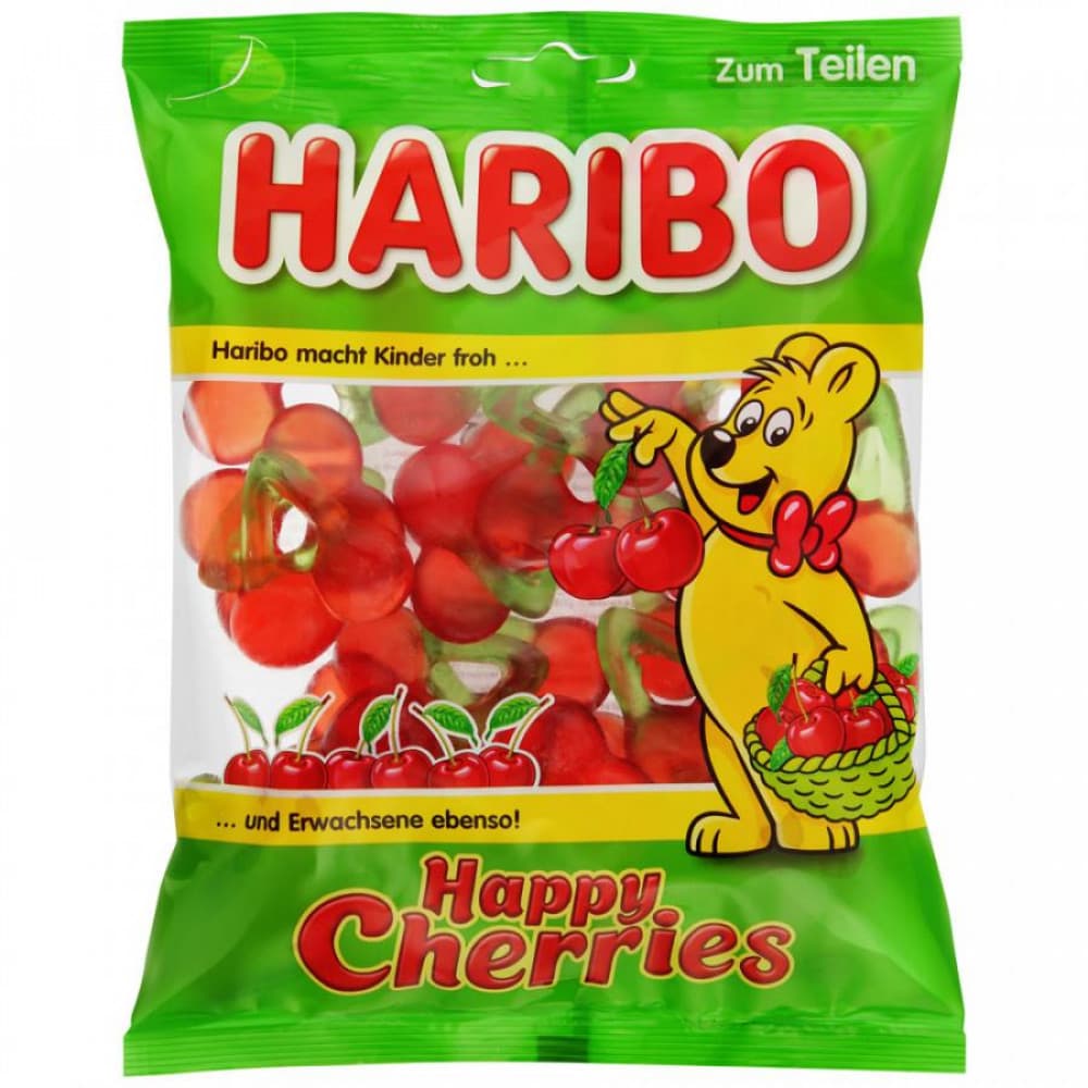 Жев. мармелад Haribo Cerezas (Веселые вишенки) 100 г Испания