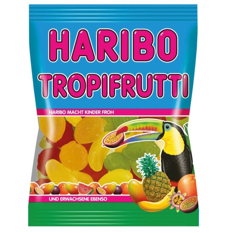  Жев.мармелад Haribo Tropifrutti (Тропические фрукты) 100 г Испания