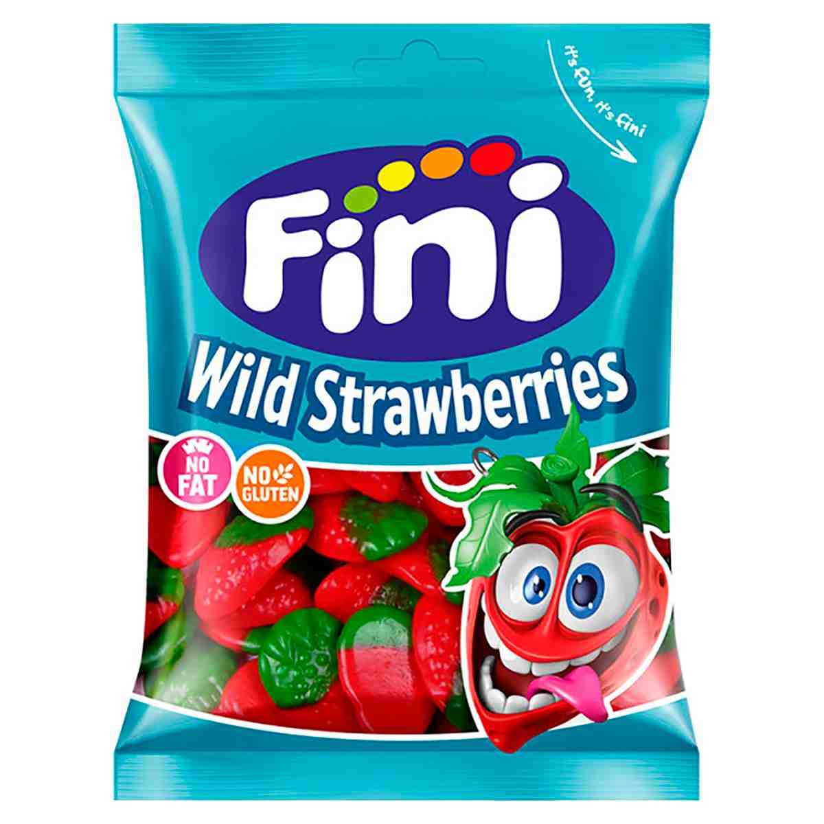 Мармелад жевательный Fini Wild Strawberries (Клубника) 90г Испания