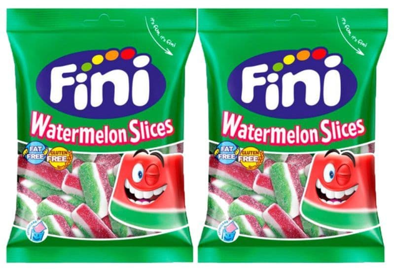 Мармелад жевательный Fini Watermelon Slices (Арбузные дольки) 90г Испания