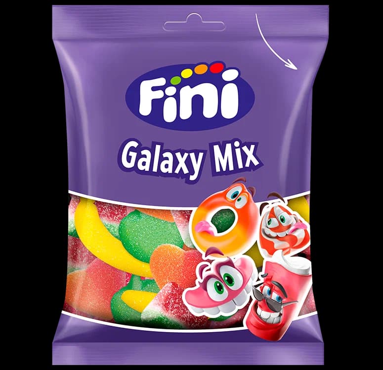 Мармелад жевательный Fini Galaxy Mix (Гелакси микс в сахаре) 90г Испания 