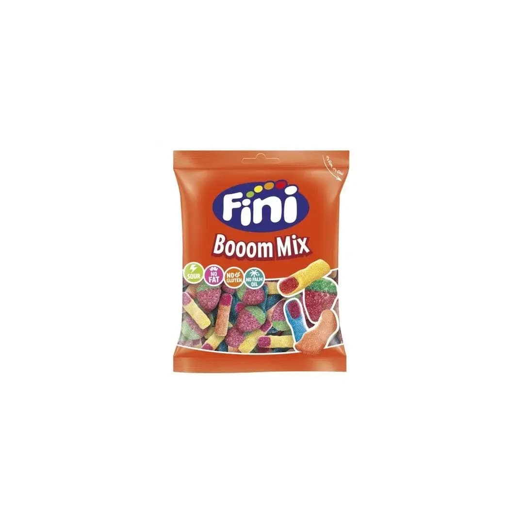 Жевательный мармелад Fini Sour Boom Mix (Кислый бум микс) 90г Испания