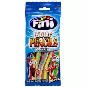 Жевательный мармелад Fini Pencils (Палочки разноцветные в сахаре) 90г Испания