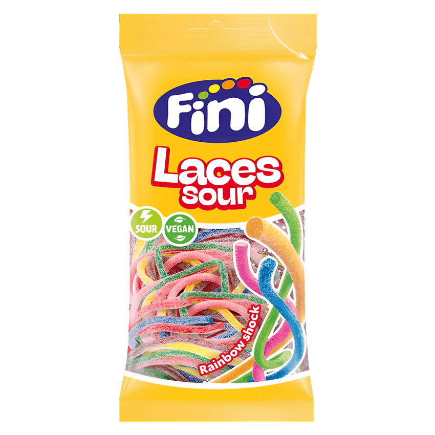 Жевательный мармелад Fini Laces (Спагеттини подсахаренные) 85г Испания 