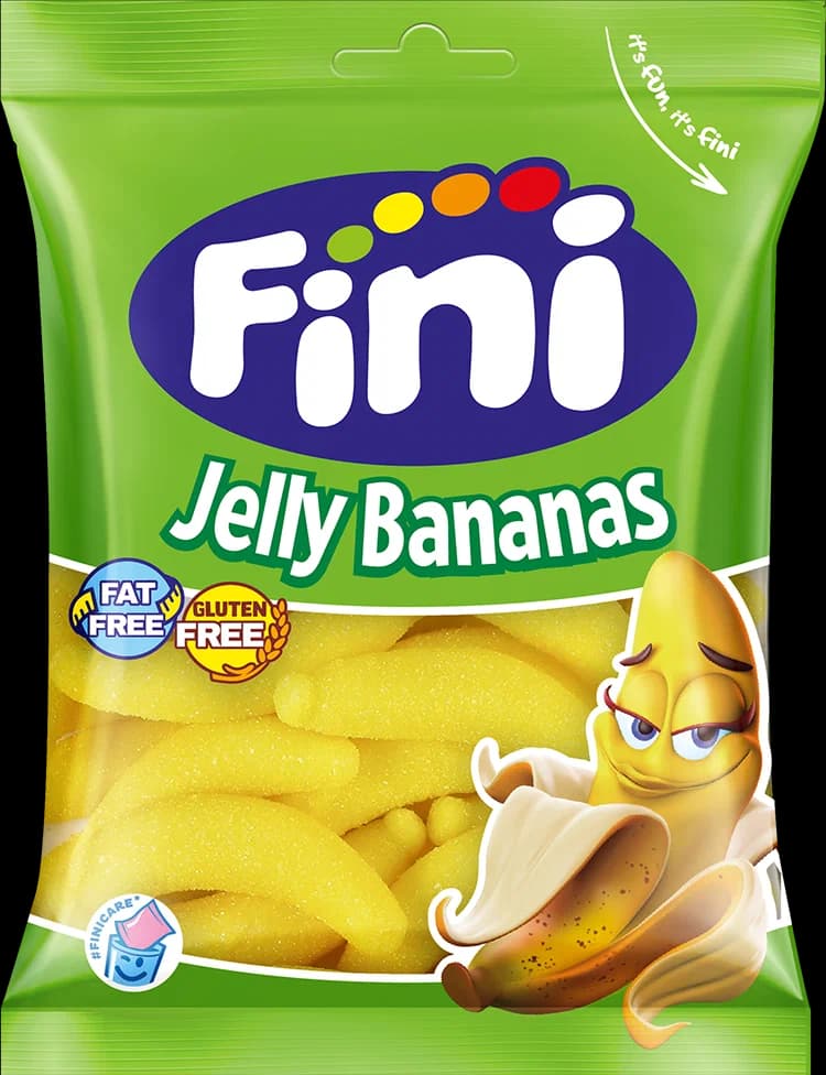 Жевательный мармелад Fini Bananas (Банан) 90г Испания