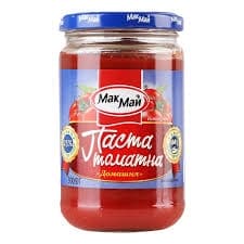 ТМ "МакМай" Консервы томатные астраханская "Паста томатная  "Домашняя" 30% ст/б евро 0,500 (12шт.)