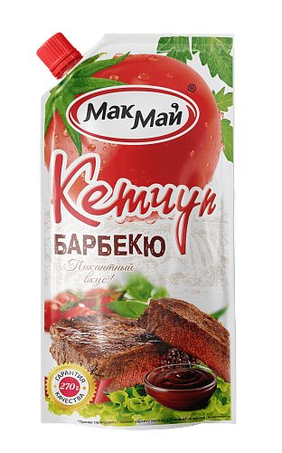 ТМ "МакМай" Кетчуп "Барбекю" дой-пак 0,270 (30шт.)