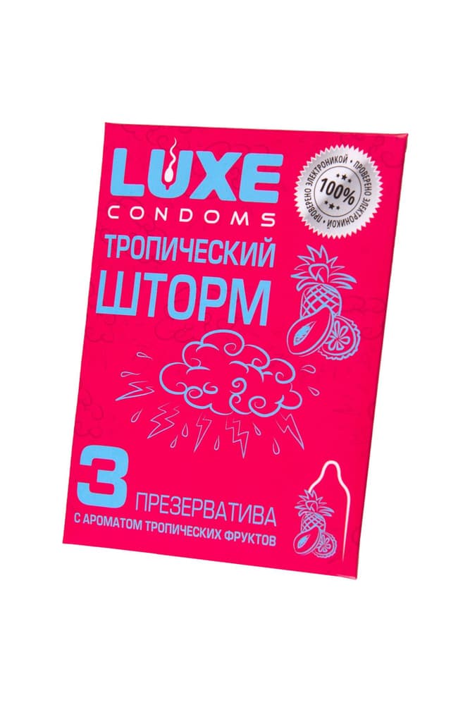 Презервативы Luxe Тропический шторм (Тропические фрукты)