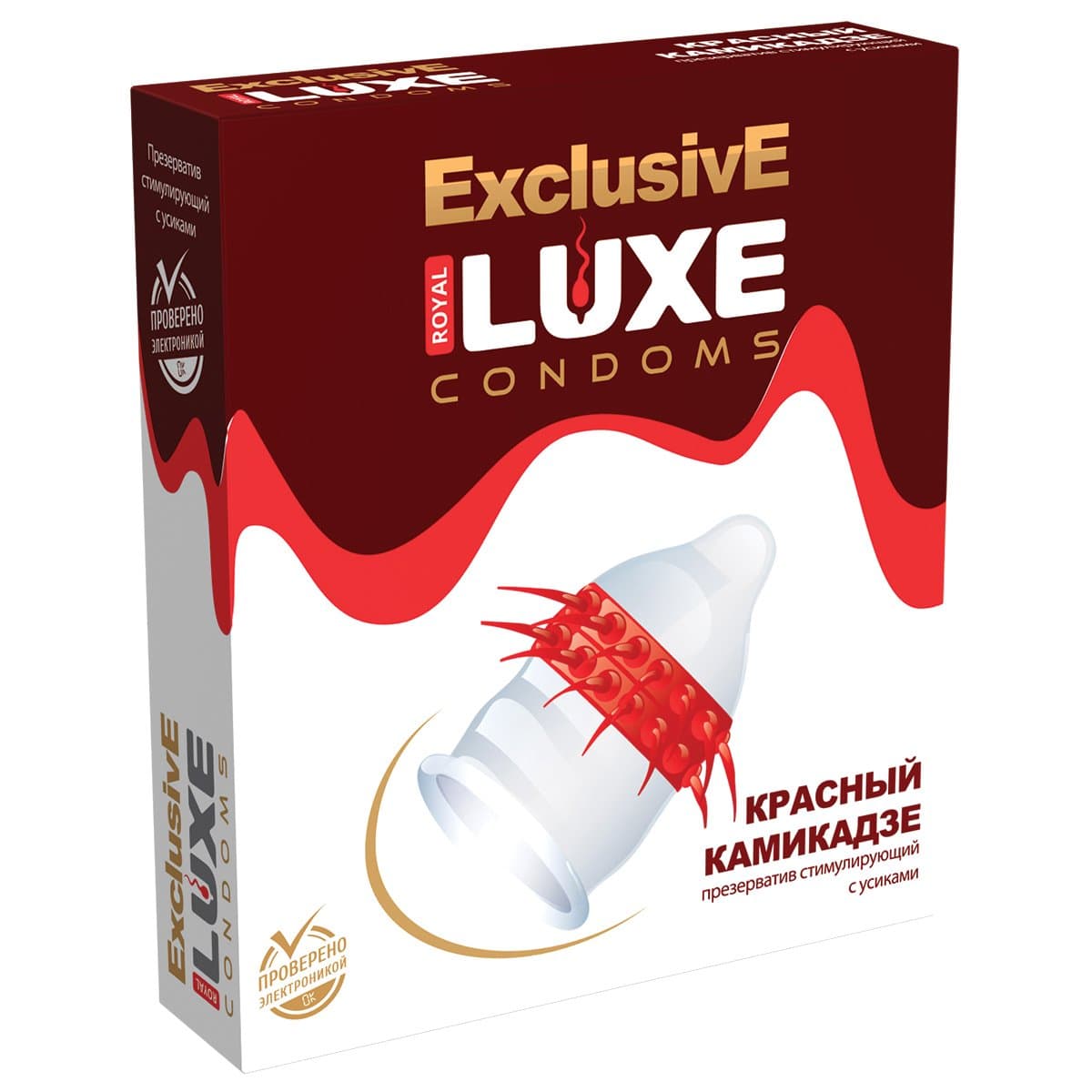 Презервативы Luxe Эксклюзив Красный камикадзе
