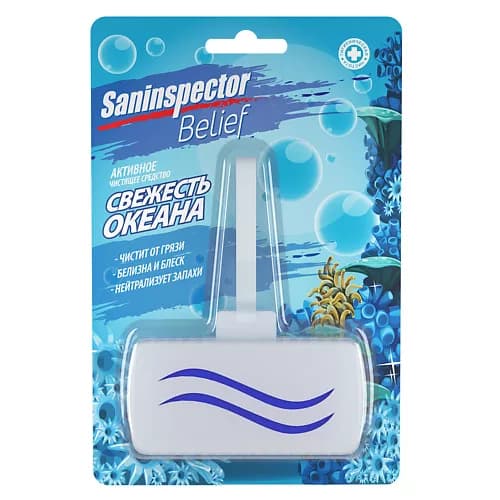 San Inspector BELIEF Чистящее средство для унитаза Прямоугольный, Океан