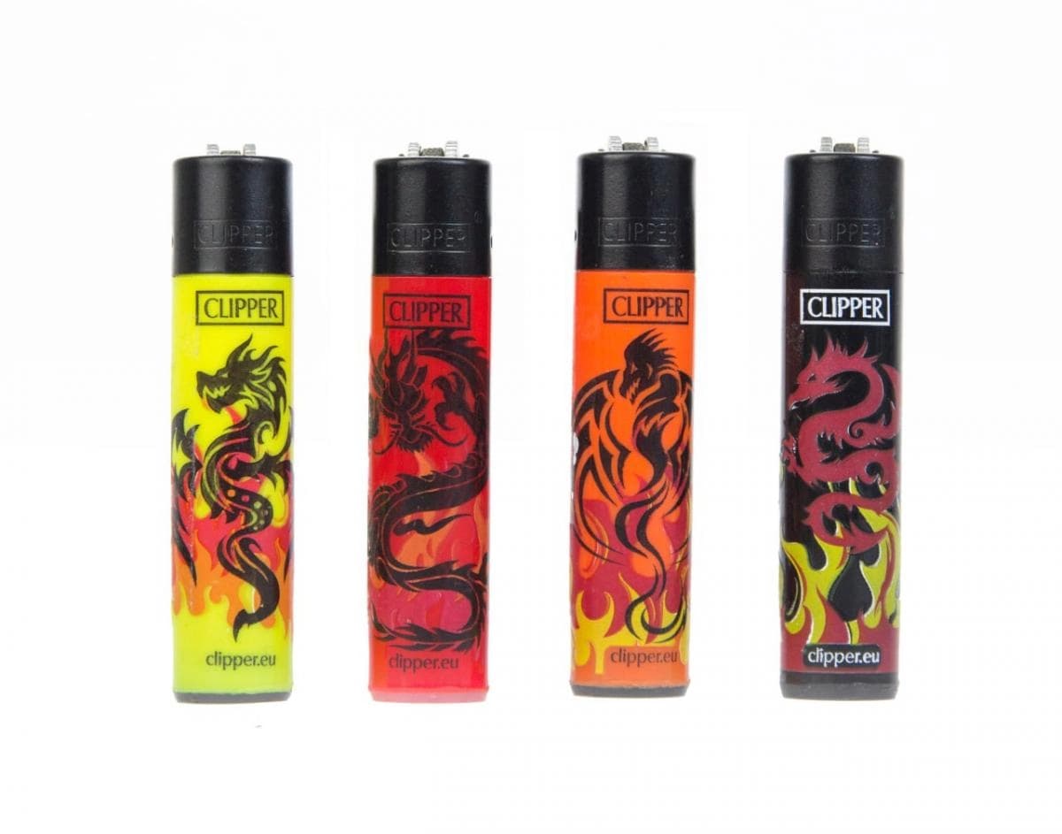 Зажигалка CLIPPER DRAGON TATTOO