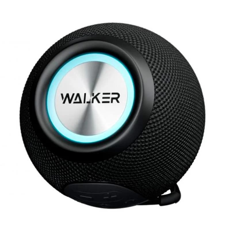 Колонка WALKER WSP-115, Bluetooth, 5Вт*1, стереопара TWS, черная