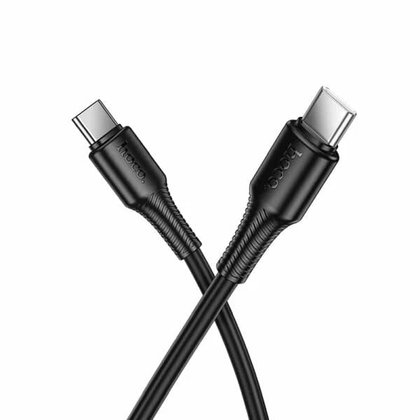 Кабель USB "WALKER" C735, (2 метра), Type-C, поддержка QC, черный