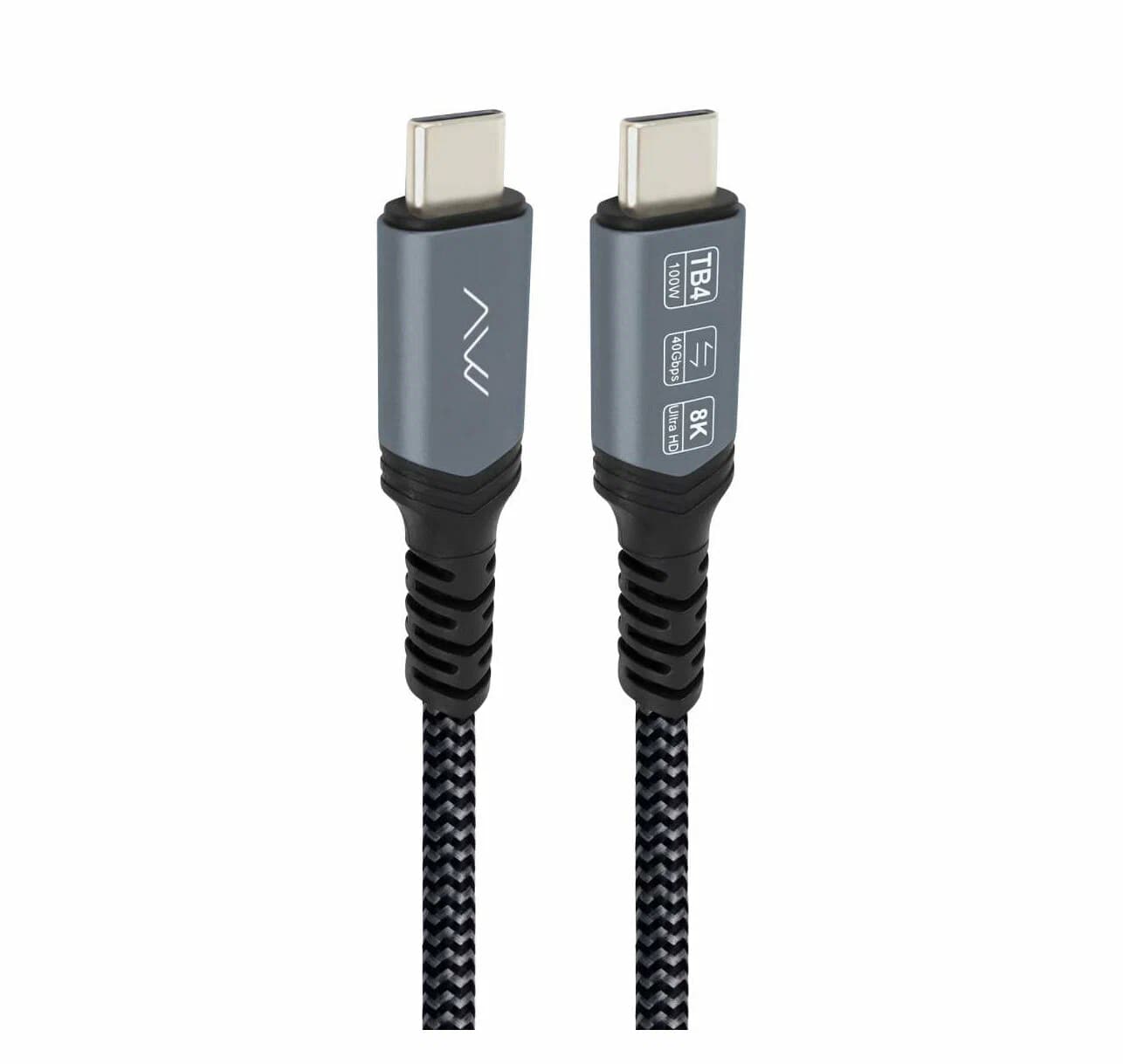 Кабель USB "WALKER" C720, 2.4А, Type-C, поддержка QC, с пружиной, черный