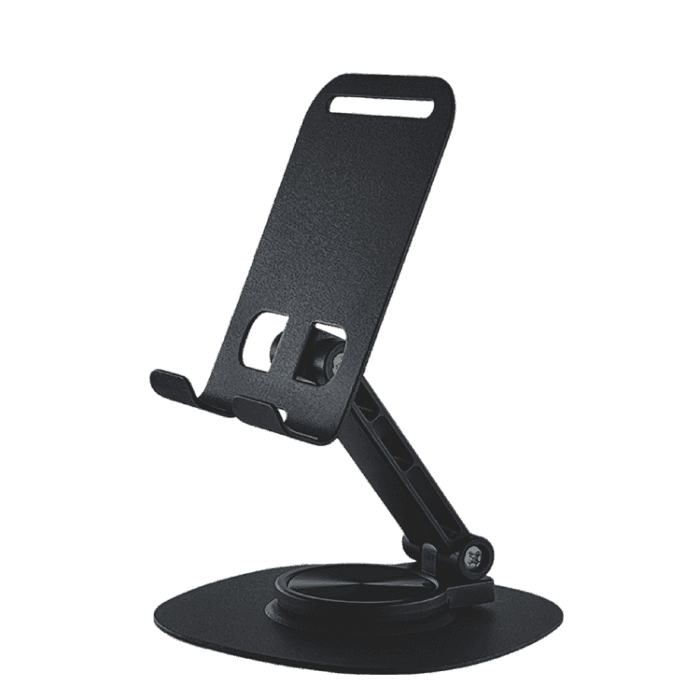 Подставка WALKER WST-55, поворотная, с регулировкой угла наклона, черная