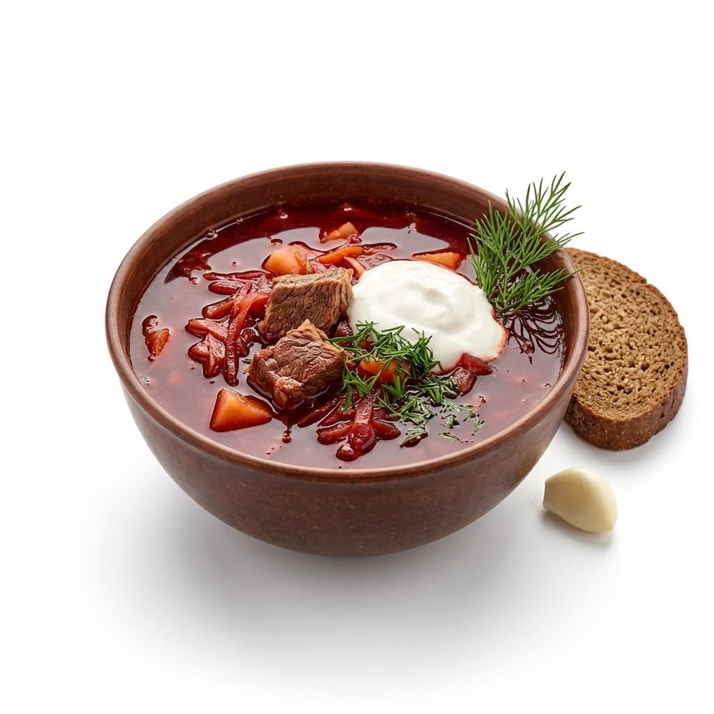 Борщ на мясном бульоне (лоток) 60г