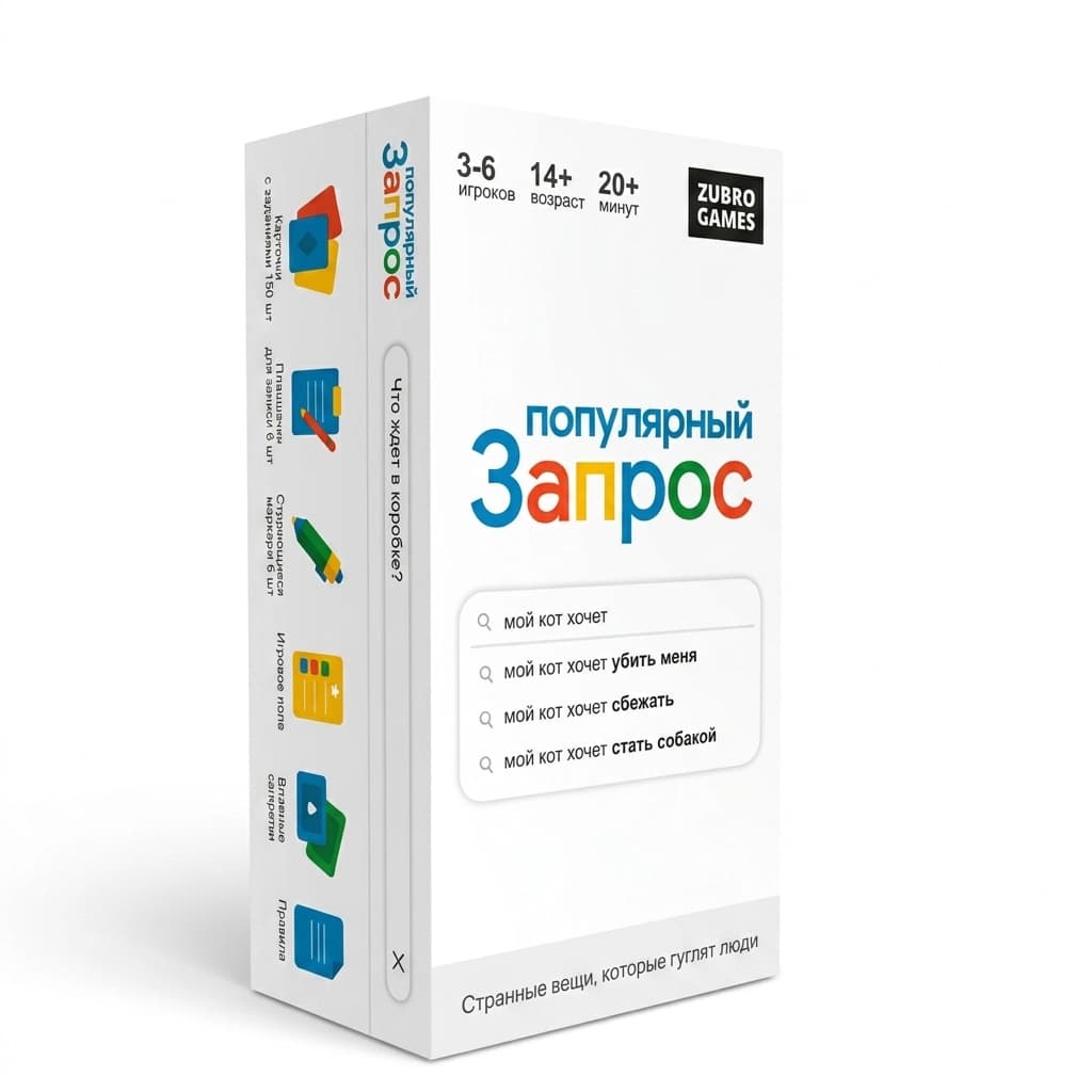 Настольная карточная игра "Популярный запрос"