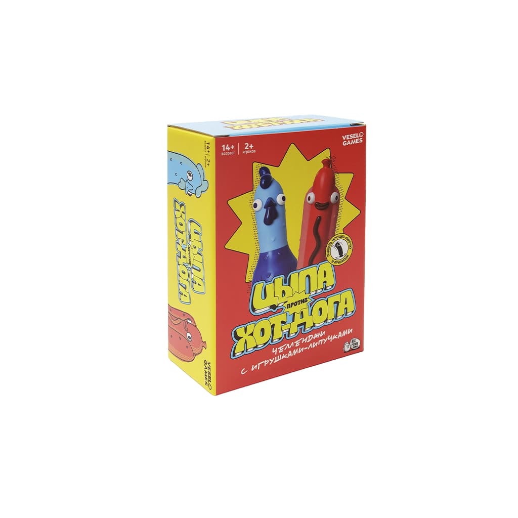 Настольная игра "Цыпа против Хот-дога"