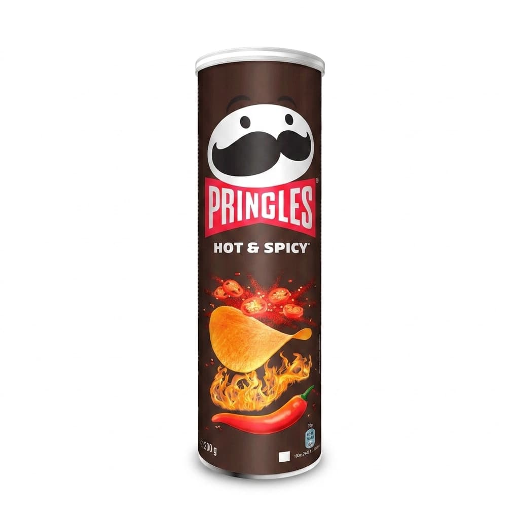 Чипсы Pringles горячий и Острый, Hot and Spicy 110 гр. Китай