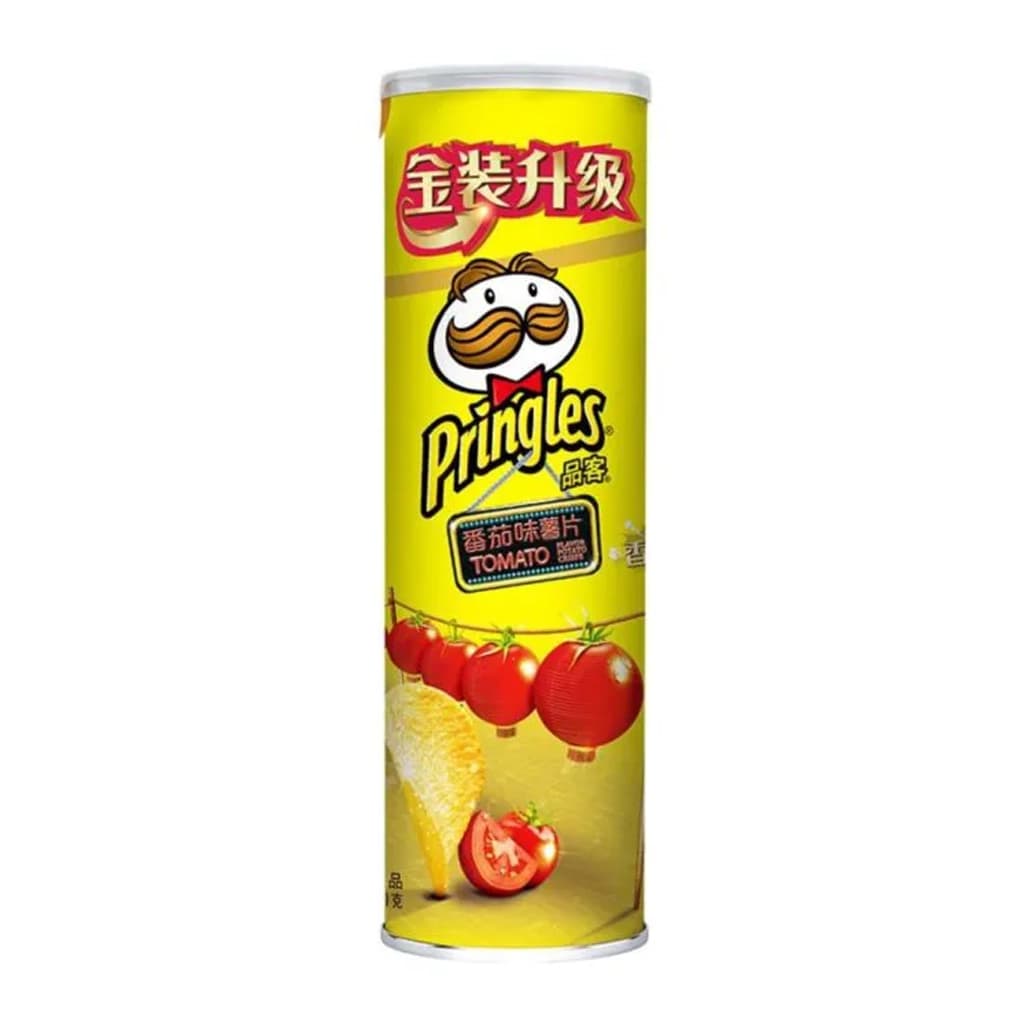 Картофельные чипсы Pringles со вкусом томатов 110 гр. Китай