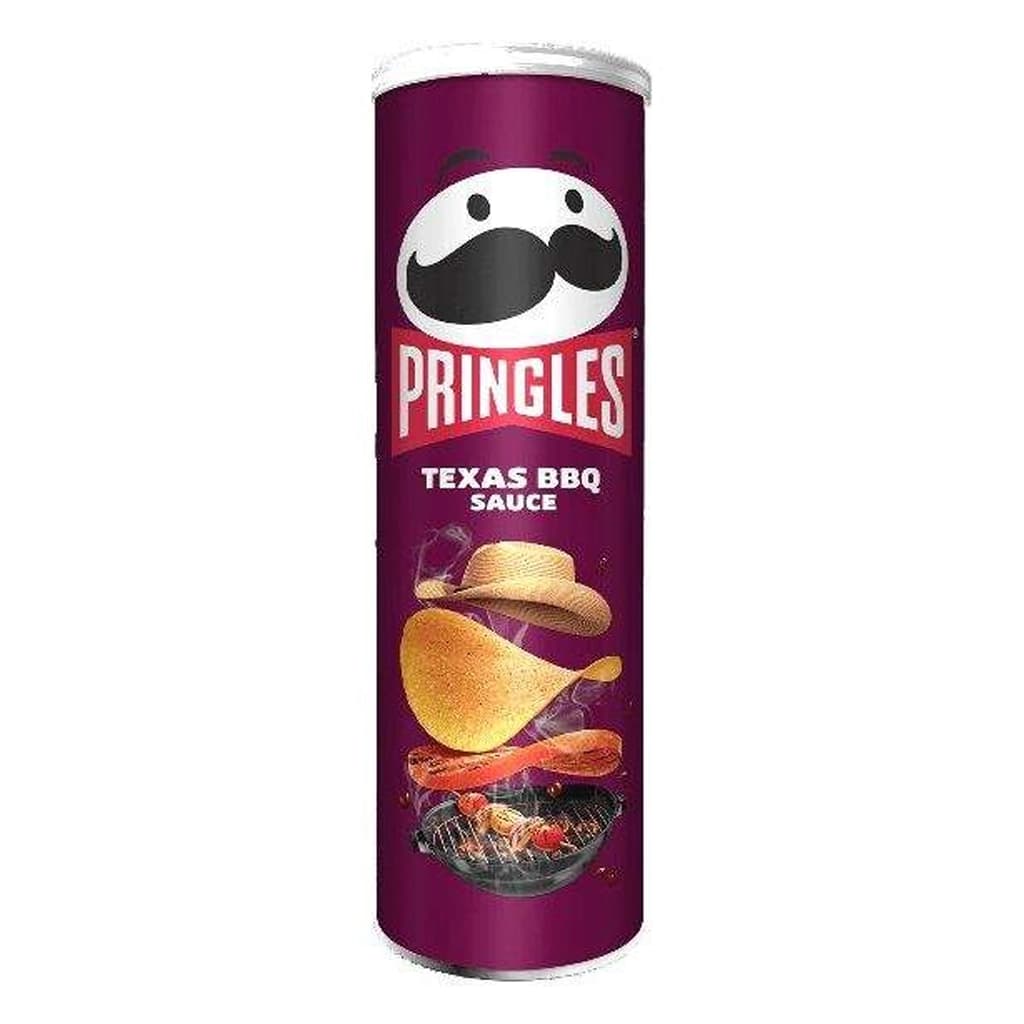 Картофельные чипсы Pringles Texas BBG sauce со вкусом соуса барбекю 165 гр