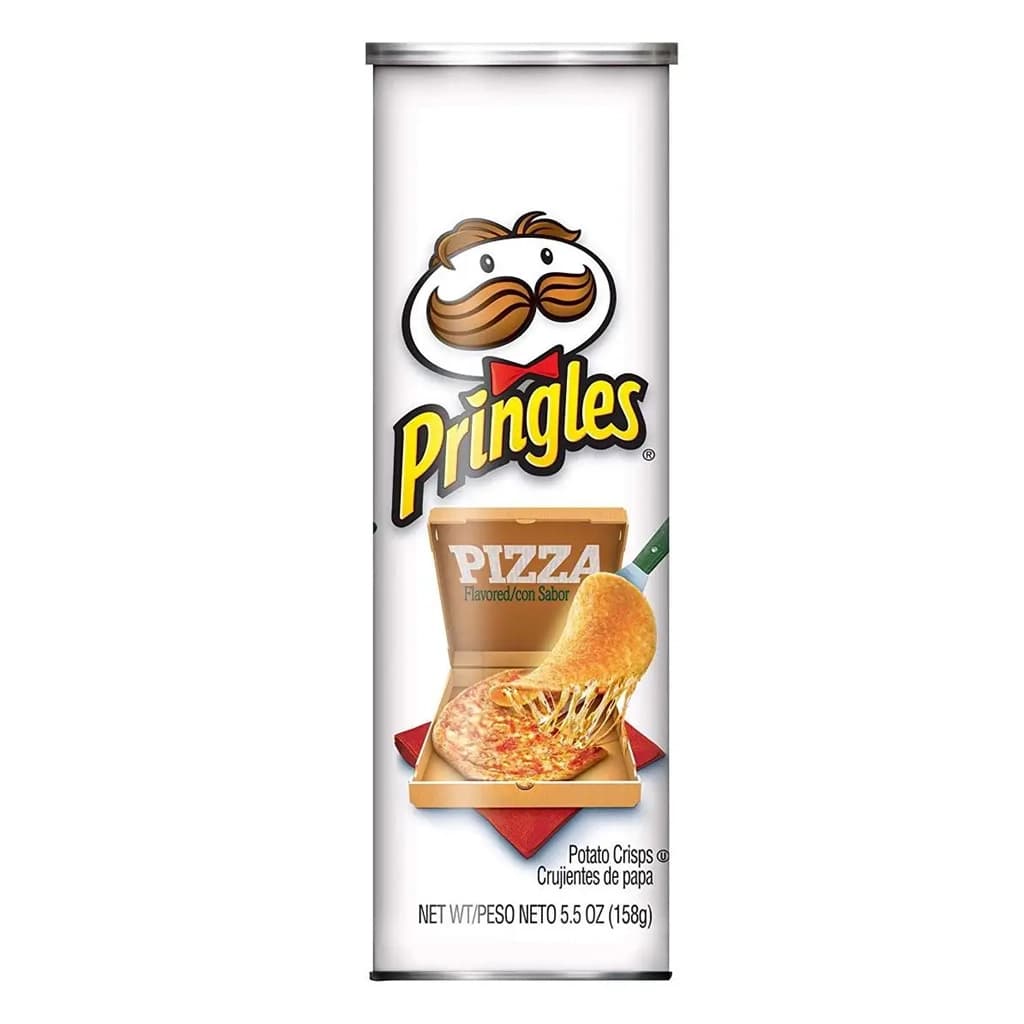 Картофельные чипсы Pringles Pizza Flavored Con Sabor со вкусом пиццы 158 гр