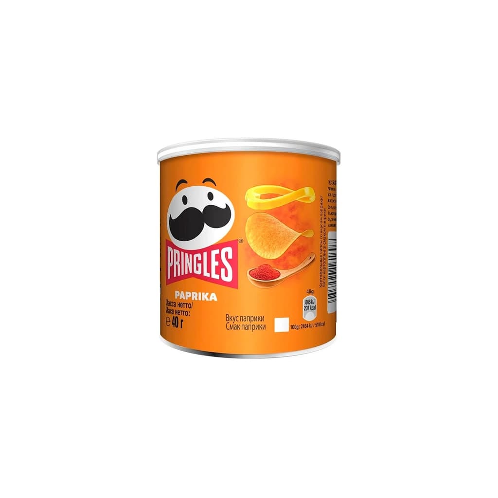 Картофельные чипсы Pringles Paprika 40 гр