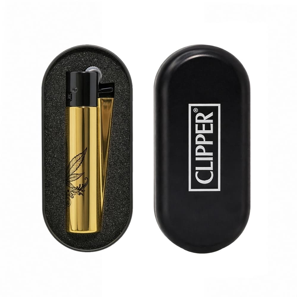 Зажигалка CLIPPER "MYSTICAL SHINE" кремниевая металлическая (8*12)