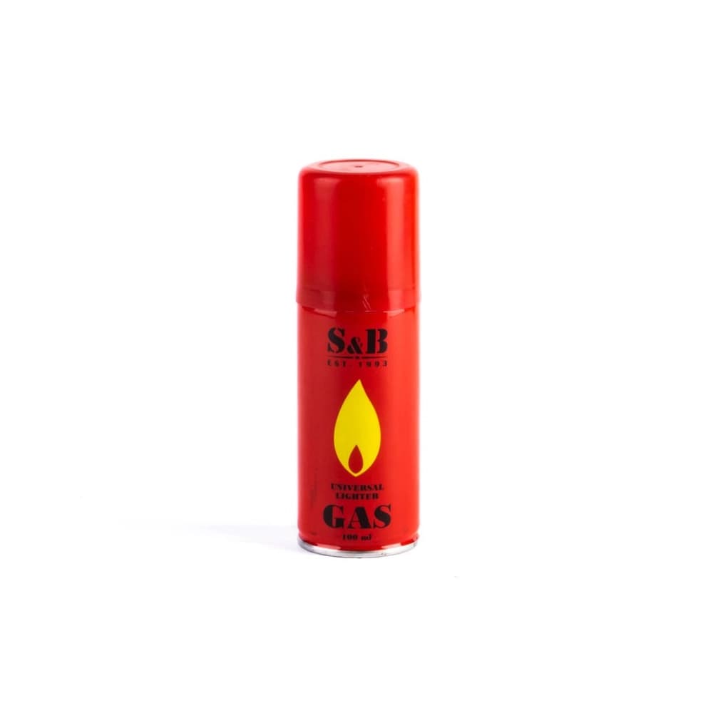 Газ для зажигалок "S&B", 150 мл., d.52 мм.