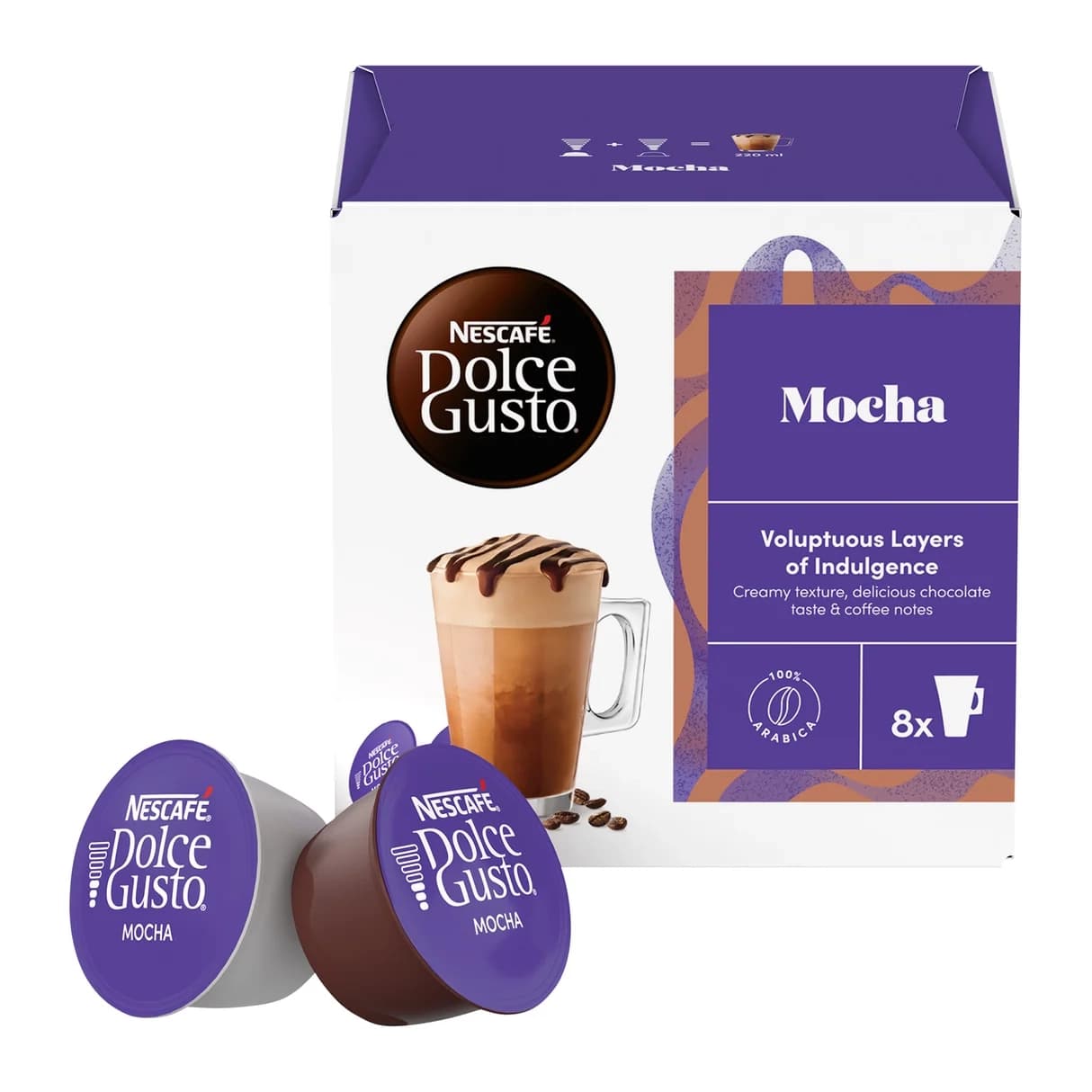 Nescafe Dolce Gusto Mocha (Капсулы Нескафе Дольче Густо Мока) 144г